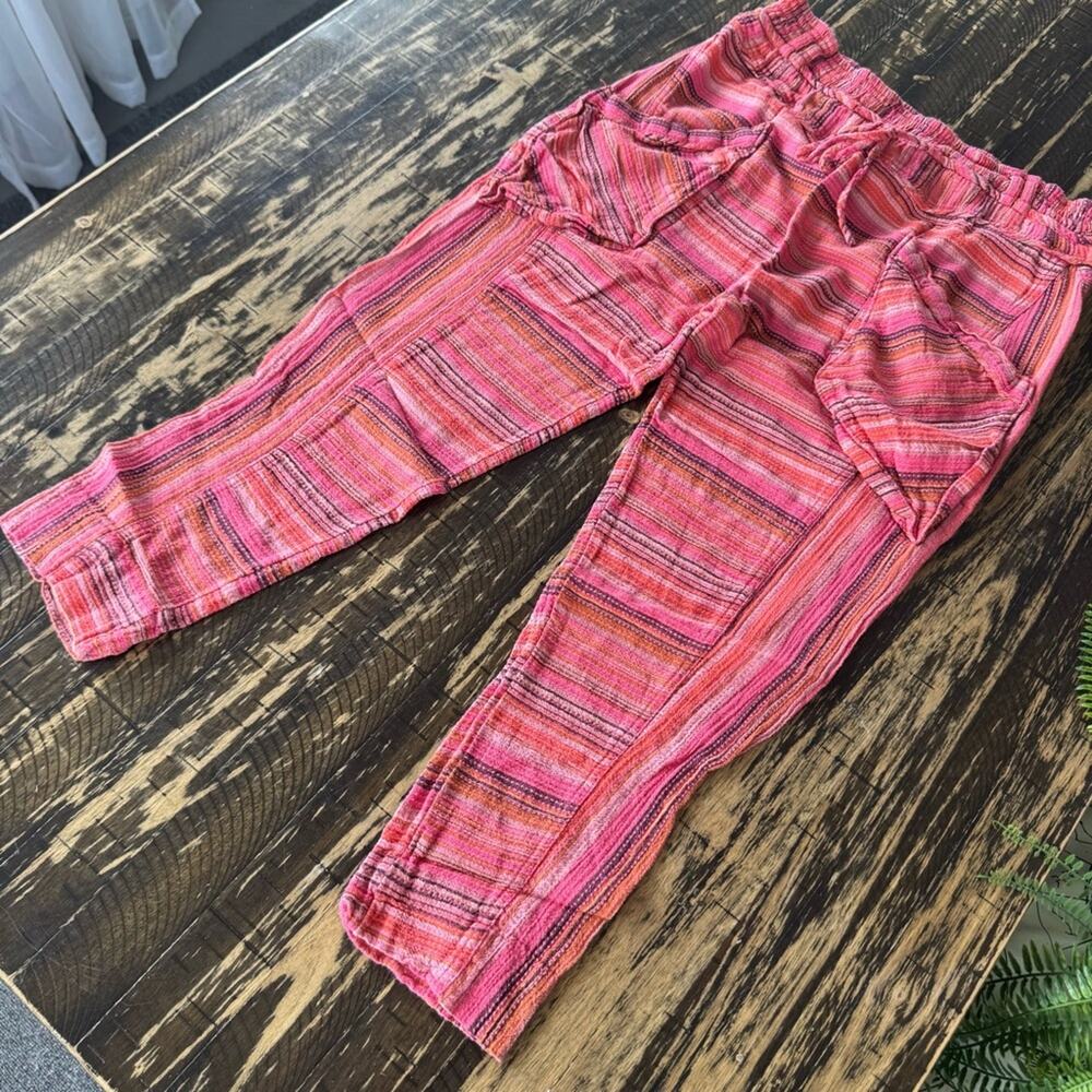 Free People - Stripe Boho Pants – Size XSMALL (Runs Big)